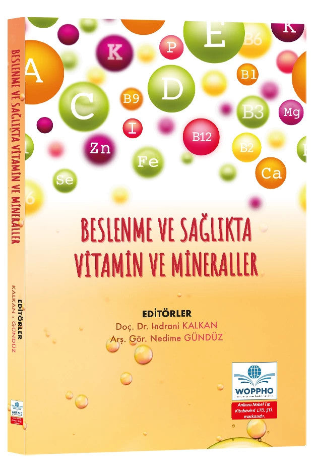 Beslenme ve Sağlıkta Vitamin ve Mineraller kitap kapağı
