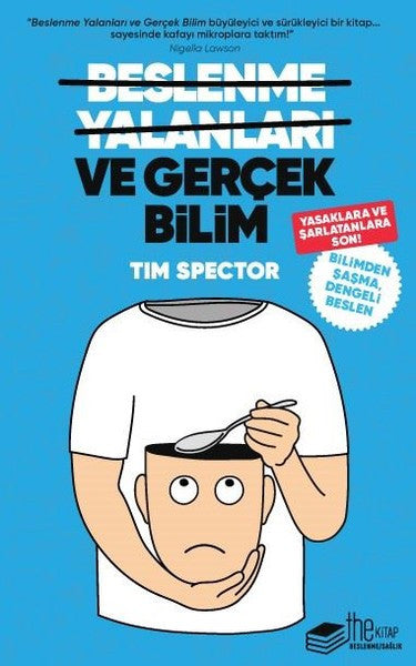 Beslenme Yalanları ve Gerçek Bilim - Tim Spector kitap kapağı