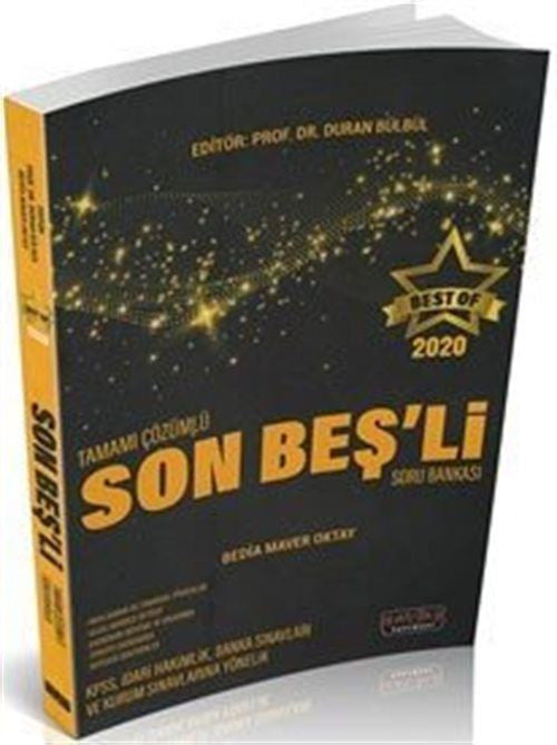 Best of Tamamı Çözümlü Son Beşli Soru Bakası kitap kapağı
