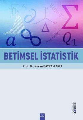 Betimsel İstatistik - Prof. Dr. Nuran Bayram Arlı kitap kapağı