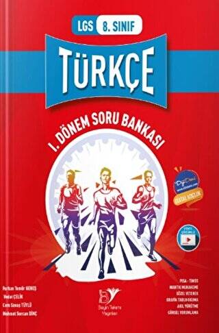 Beyin Takımı Yayınları 8. Sınıf LGS 1. Dönem Türkçe Soru Bankası - Kolektif kitap kapağı