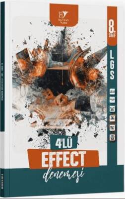 8. Sınıf LGS EFFECT 4 lü Deneme - Kolektif kitap kapağı