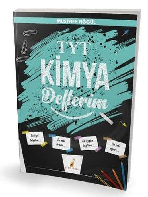 YKS - TYT Kimya Defterim | Pelikan Yayınları (İnce Kapak)
