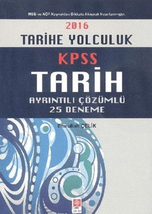 KPSS Tarih Ayrıntılı Çözümlü 25 Deneme