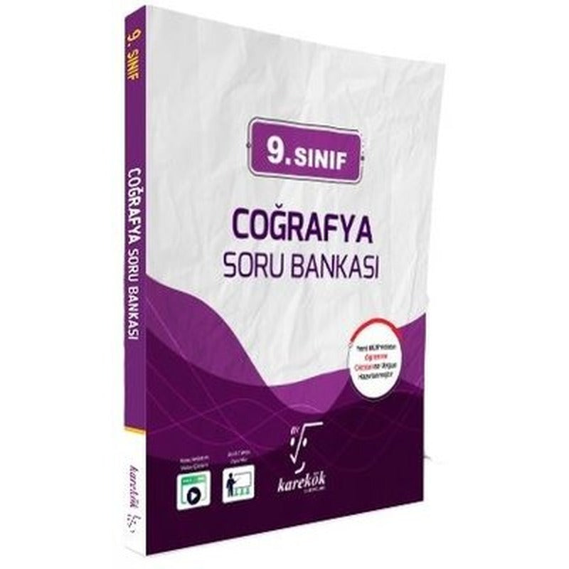 9. Sınıf Coğrafya Soru Bankası | Karekök Eğitim Yayın (İnce Kapak)