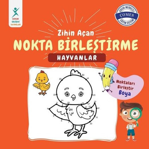 Zihin Açan Nokta Birleştirme - Hayvanlar | Çocuk Gelişimi Yayınları