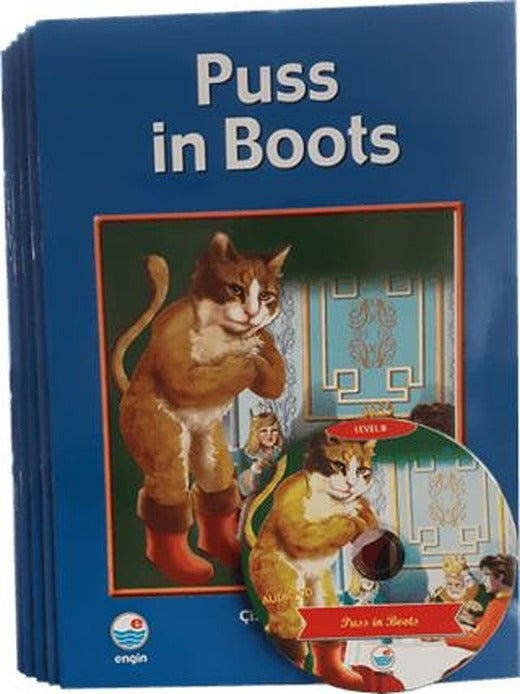 İngilizce Reader Level B Seti (Cd'li) (6 Kitap) | Engin Yayınevi (Ciltsiz)