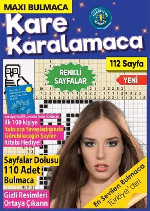 Maxi Kare Karalamaca 23 | Maxi Yayıncılık (Ciltsiz)