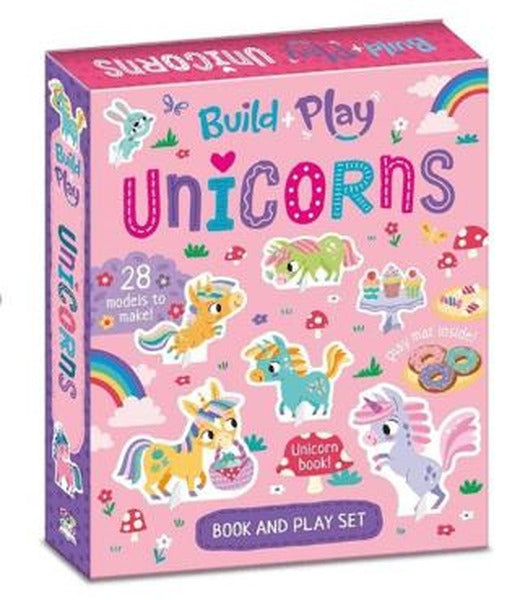 Build and Play - Unicorns Book and Play Set | IMAGINE THAT (Ciltli)