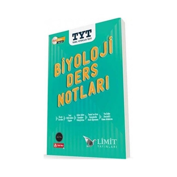 Limit AYT Biyoloji Ders Notları | Limit Yayınları (İnce Kapak)