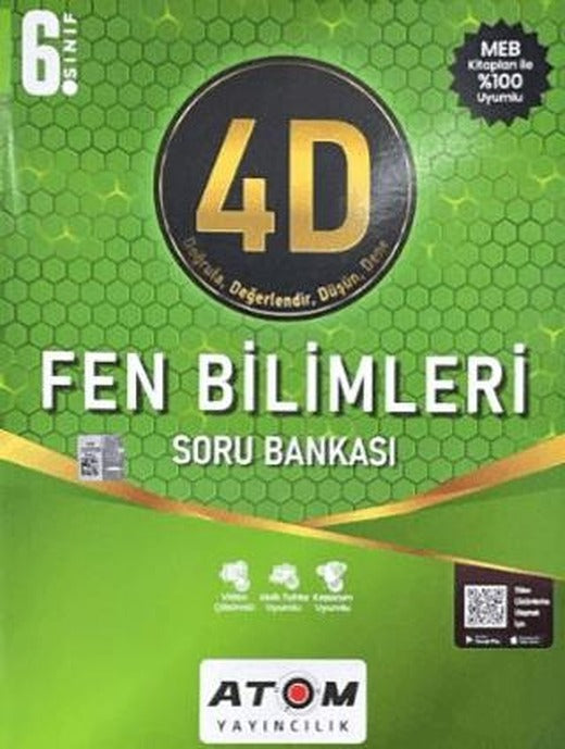 6. Sınıf 4D Fen Bilimleri Soru Bankası