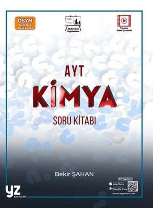 YZ YKS AYT Kimya Soru Kitabı | YZ Yayınları (Ciltsiz)