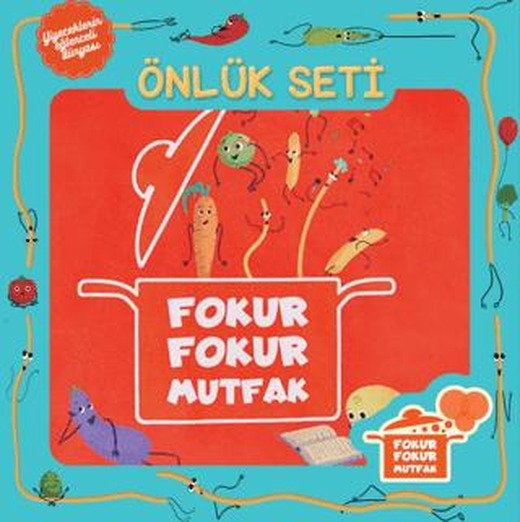 Fokur Fokur Mutfak Önlük Seti | HCE Kitap (Ciltsiz)