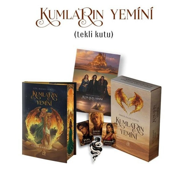 Kumların Yemini - Çöl Masalı - Yan Boyamalı - Kutulu | Prime Kitap (Ciltli)