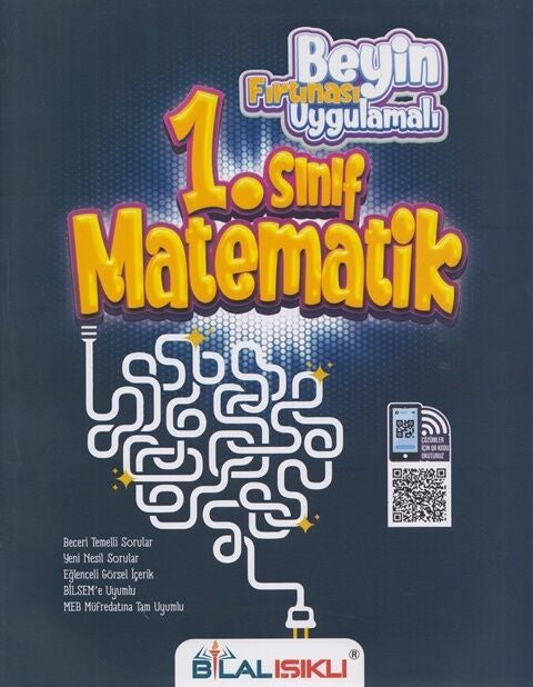 Bilal Işıklı Yayıncılık 1. Sınıf Matematik Beyin Fırtınası Uygulamalı kitap kapağı