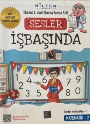 Sesler İş Başında 1. Sınıf Okuma Yazma Seti - Kolektif kitap kapağı