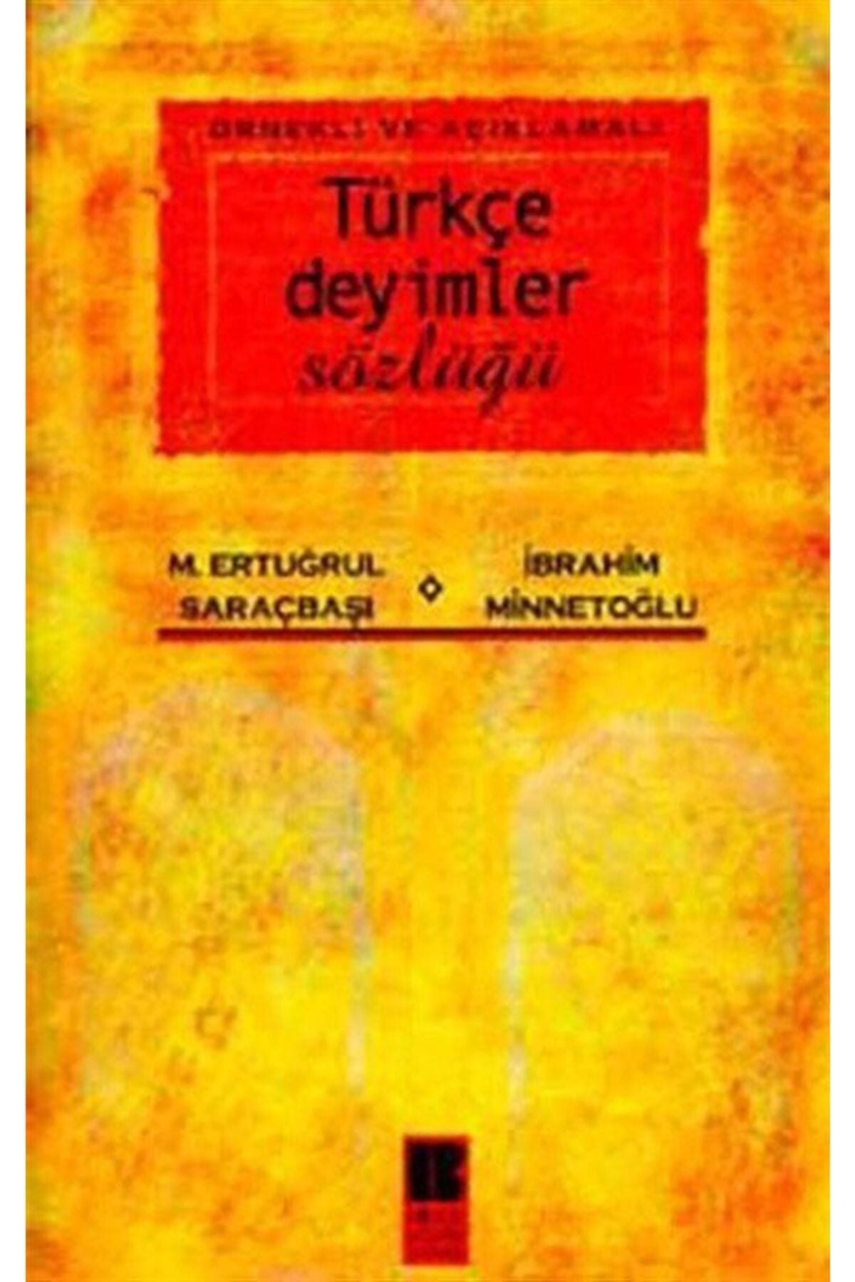 Bilge Kültür Sanat Türkçe Deyimler Sözlüğü kitap kapağı