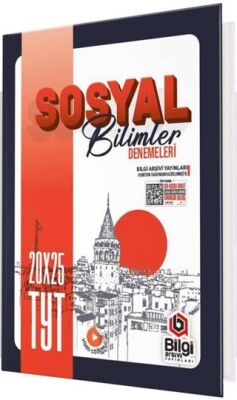 TYT Sosyal Bilimler 20 x 25 Denemeleri Bilgi Arşivi - Kolektif kitap kapağı