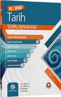 10. Sınıf Tarih Soru Bankası Bilgi Sarmal Yayınları - Kolektif kitap kapağı