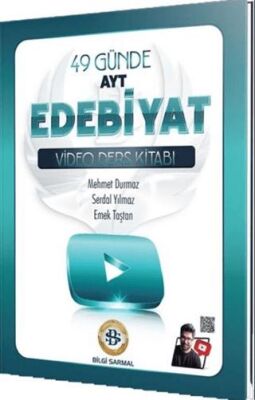 AYT Edebiyat 49 Günde Video Ders Kitabı - Kolektif kitap kapağı