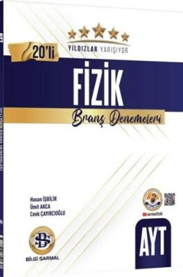 AYT Fizik Yıldızlar Yarışıyor 20 li Branş Denemesi Bilgi Sarmal - Ümit Akca kitap kapağı