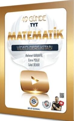 TYT Matematik 49 Günde Video Ders Kitabı - Mehmet Karanfil kitap kapağı