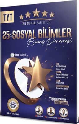 TYT Sosyal Bilimler Yıldızlar Yarışıyor 25 li Branş Denemesi - Kolektif kitap kapağı