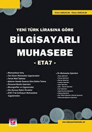 Yeni Türk Lirasına Göre Bilgisayarlı Muhasebe - Orhan Sağçolak kitap kapağı