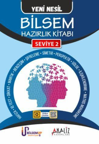 Bilsem Hazırlık Kitabı Yeni Nesil Seviye 2 - Analiz Yayınları kitap kapağı