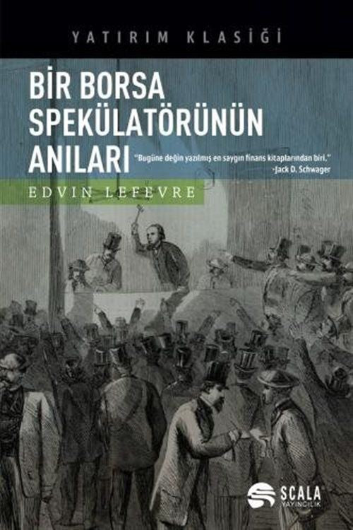 Bir Borsa Spekülatörünün Anıları - Edvin Lefevre kitap kapağı