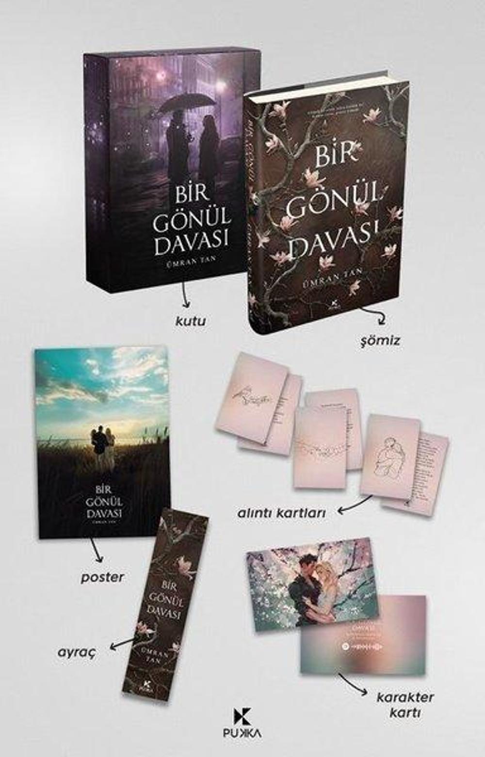 Bir Gönül Davası Seti - 2 Kitap Takım - Kutulu | Pukka Yayınları