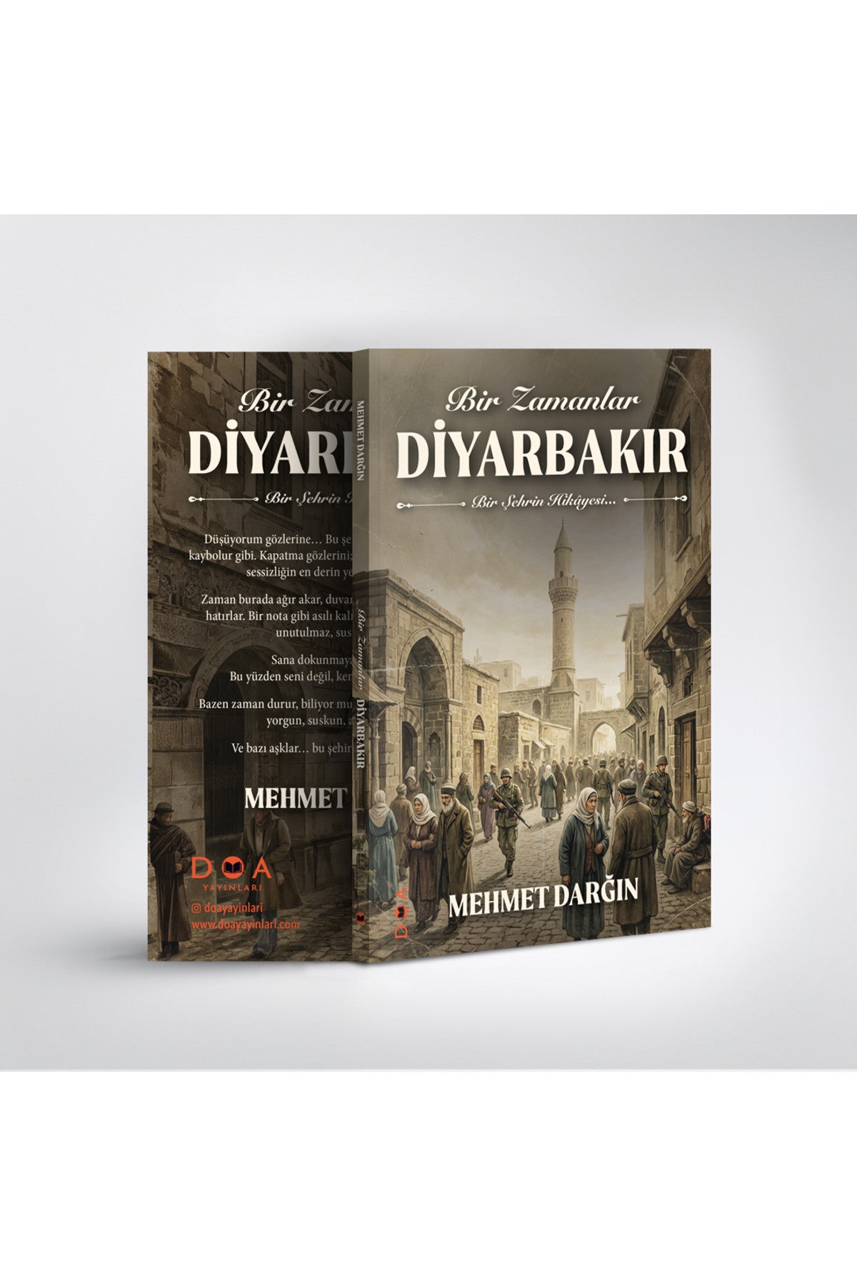 Bir Zamanlar Diyarbakır - Mehmet Darğın kitap kapağı