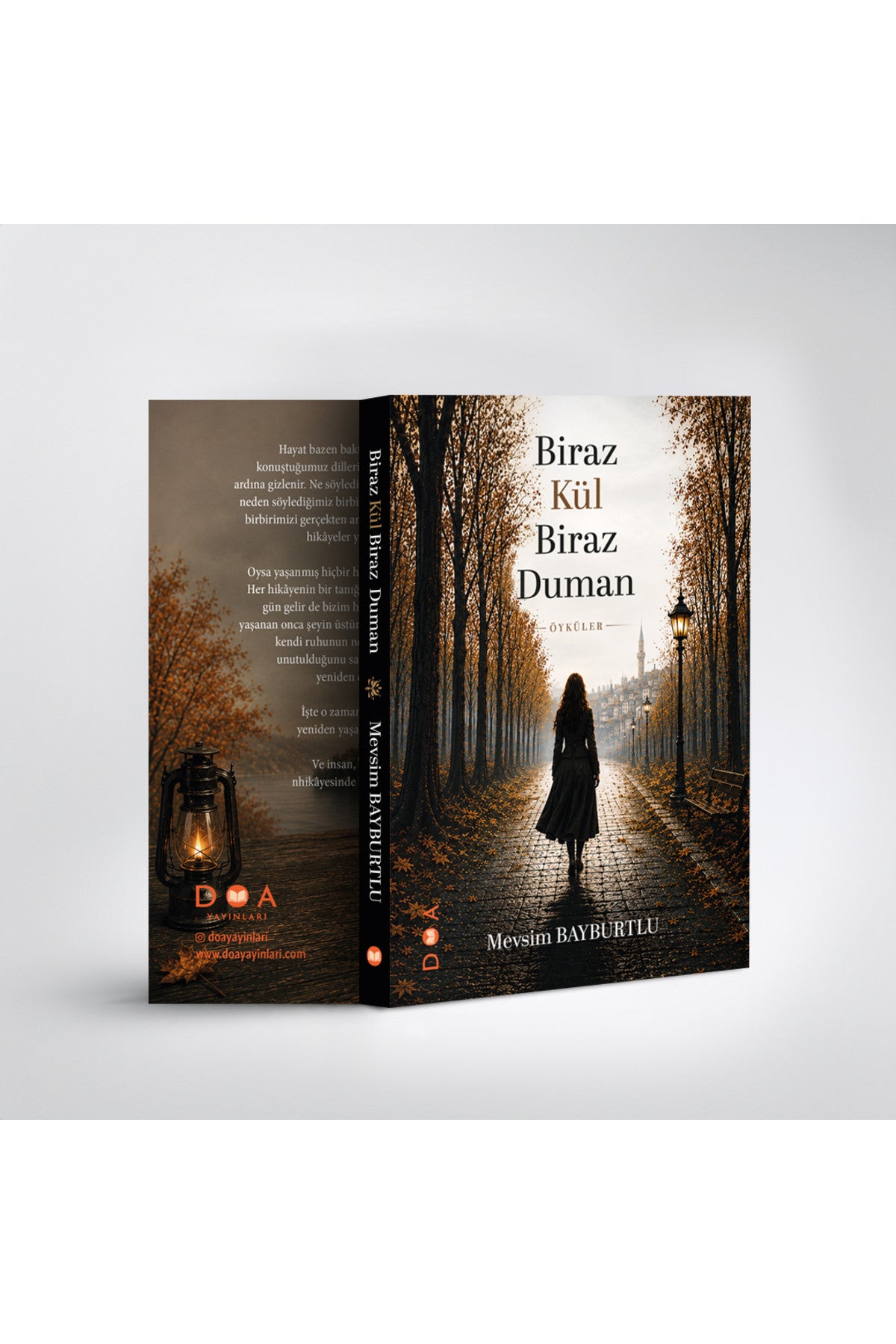 Biraz Kül Biraz Duman - Mevsim Bayburtlu kitap kapağı