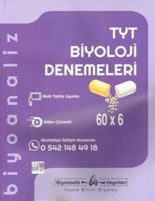 TYT Biyoloji Denemeleri - Kolektif kitap kapağı