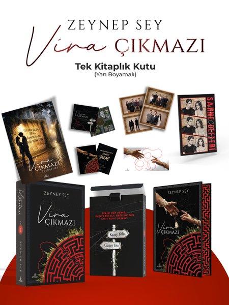 Vira Çıkmazı 1-Tek Kitaplık Kutu Yan Boyamalı | Ephesus Yayınları (Ciltli)  - Resim 1