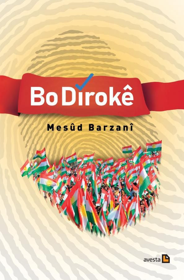 Avesta Yayınları Bo Diroke - Mesud Barzani kitap kapağı