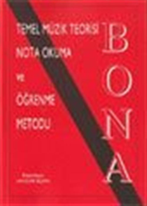 Bona Temel Müzik Teorisi ve Öğrenme Metodu - Haydar İldan kitap kapağı