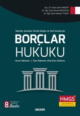 Borçlar Hukuku - Hüseyin TOKAT kitap kapağı