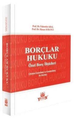 Borçlar Hukuku Özel Borç İlişkileri - Hasan AYRANCI kitap kapağı