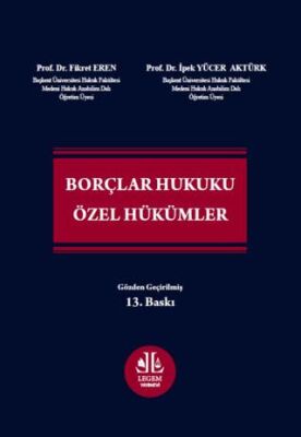 Borçlar Hukuku Özel Hükümler - Fikret Eren kitap kapağı