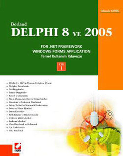 Borland Delphi 8 ve 2005-Cilt1 - Memik Yanık kitap kapağı