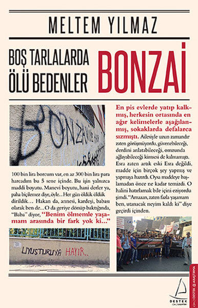 Boş Tarlalarla Ölü Bedenler: Bonzai - Meltem Yılmaz kitap kapağı