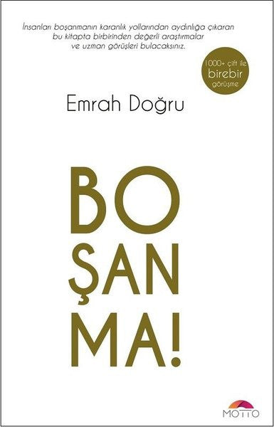 Boşanma! - Emrah Doğru kitap kapağı