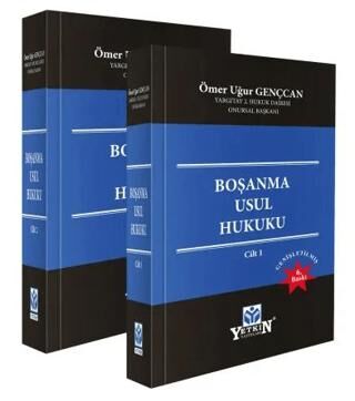 Boşanma Usul Hukuku 2 Cilt - Ömer Uğur Gençcan kitap kapağı