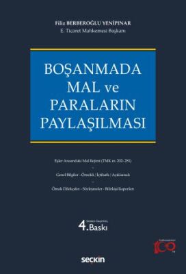 Boşanmada Mal ve Paraların Paylaşılması - Filiz BERBEROĞLU YENİPINAR kitap kapağı