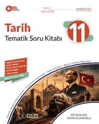 11. Sınıf Tarih Joker Tematik Soru Kitabı | Palme Yayınları (Ciltsiz)  - Resim 1