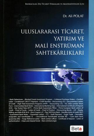 Uluslararası Ticaret, Yatırım ve Mali Enstrüman Sahtekarlıkları | Beta Yayınevi (Ciltsiz)  - Resim 1