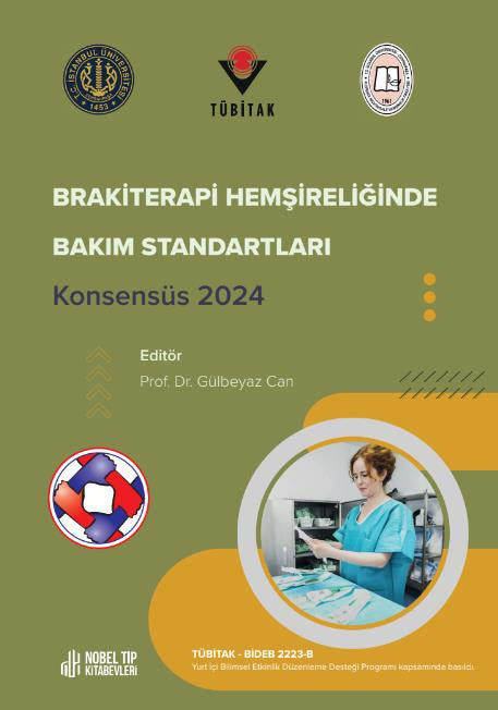 Brakiterapi Hemşireliğinde Bakım Standartları-Konsensüs kitap kapağı