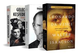 Walter Isaacson Seti (3 Kitap) | Domingo Yayınevi (Ciltsiz)  - Resim 1