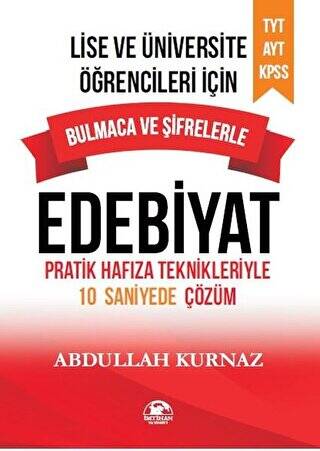 Bulmaca ve Şifrelerle Edebiyat - Abdullah Kurnaz kitap kapağı
